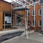 scaffold-on-stairs